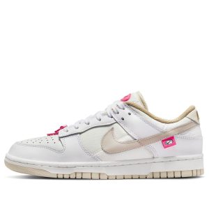나이키 덩크 로우 화이트 하이퍼 핑크 우먼스 DX6060-121
